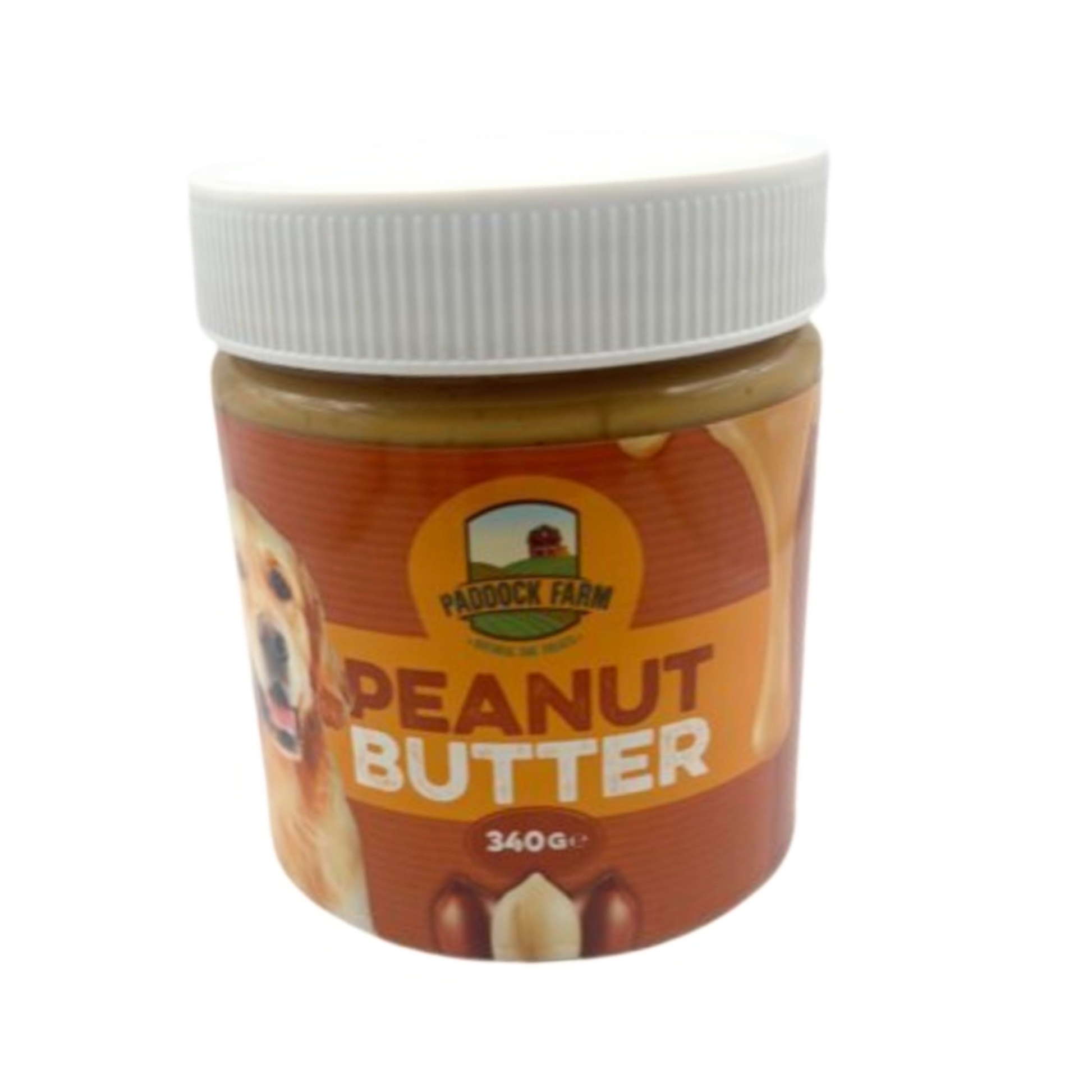 Paddock Farm Peanut Butter Safe for Dogs 340g muthapuppa