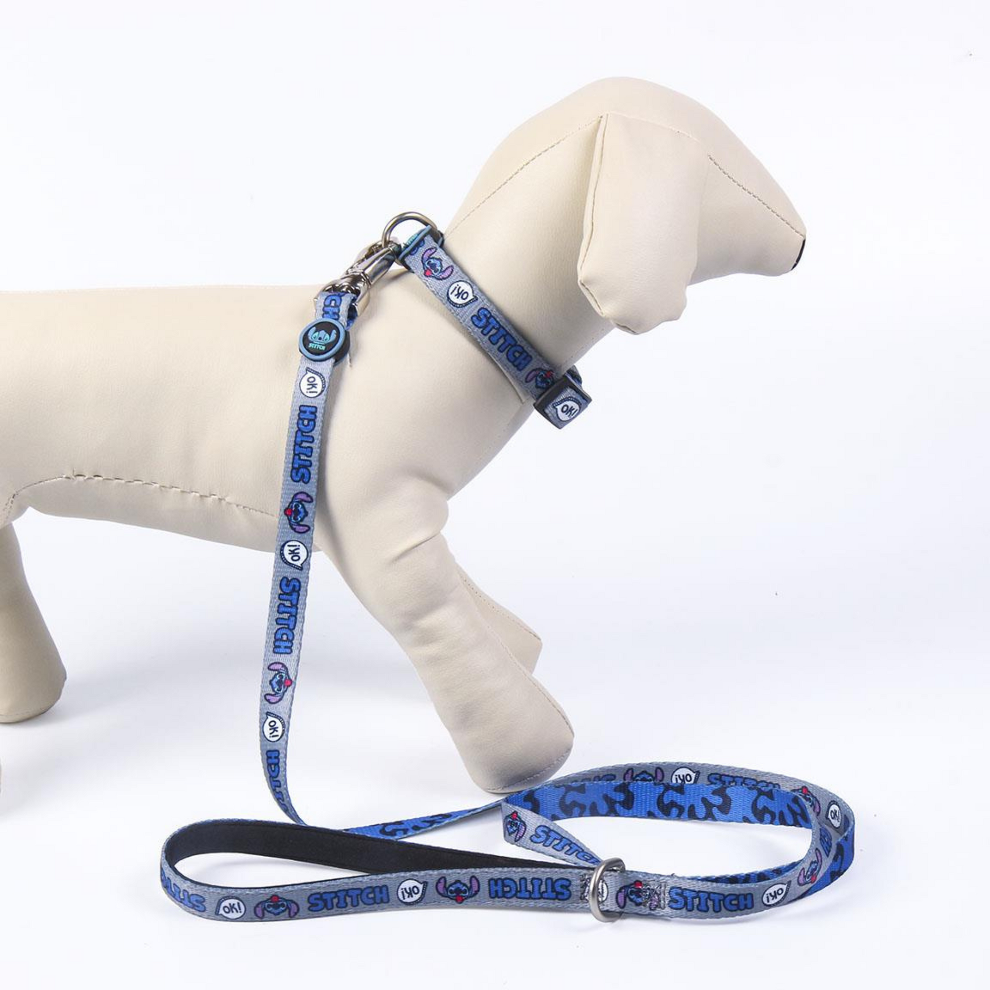 Stitch dog shop collar