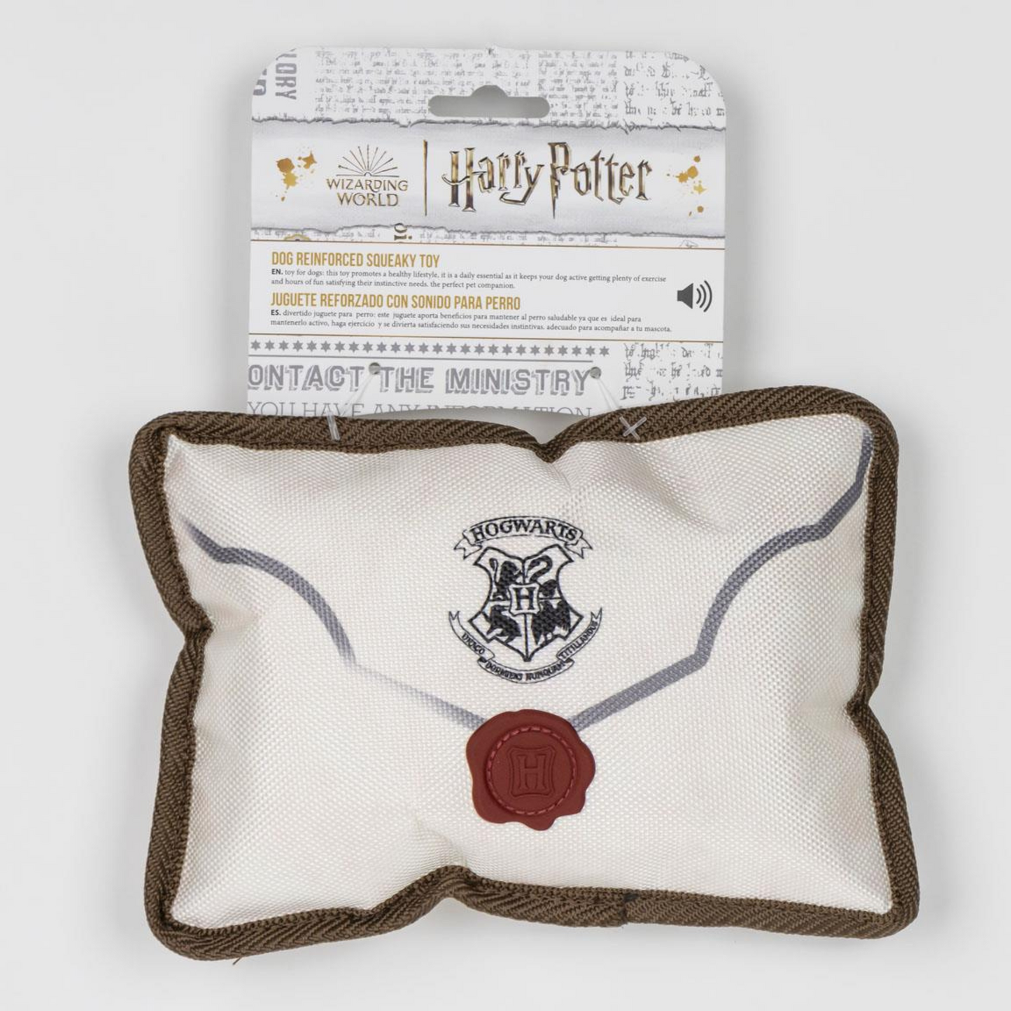 Harry Potter Dog Toy, Hogwarts Letter