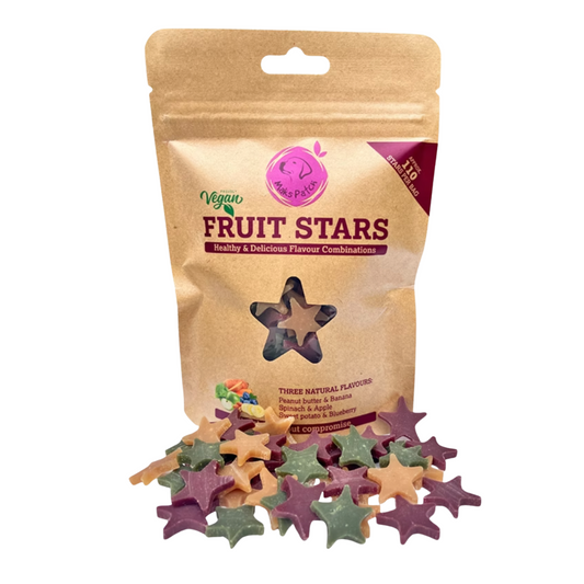 *NEW Maks Patch Fruit Stars Dog Treats, 100g