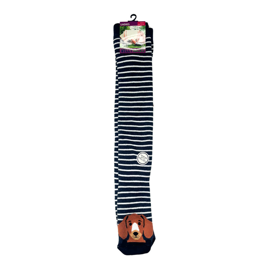 Knee High Wellington Boot Socks, 1 Pack, Size UK 4-7 / EUR 37-41