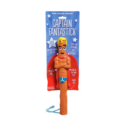 Doog Captain Fantastic Strong Dog Toy Stick, Safer Alternative to Real Sticks