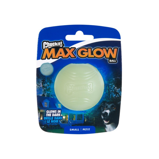 Chuckit! Max Glow Ball 1 Pack Small 4.8cm