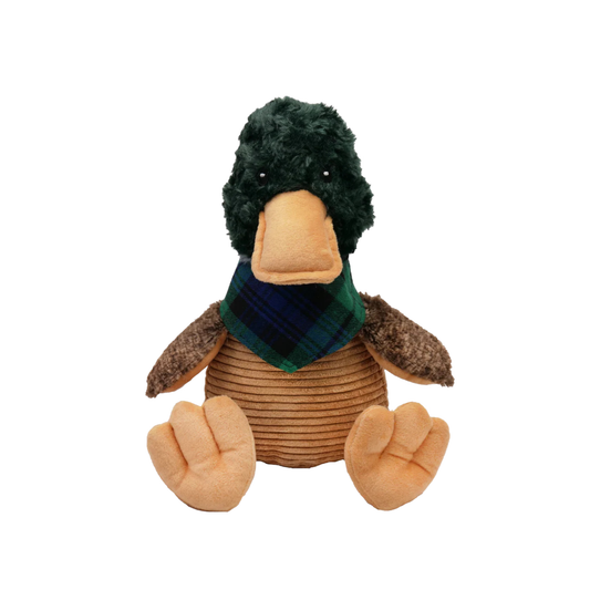 House of Paws Winter Mallard Soft Plush Dog Toy