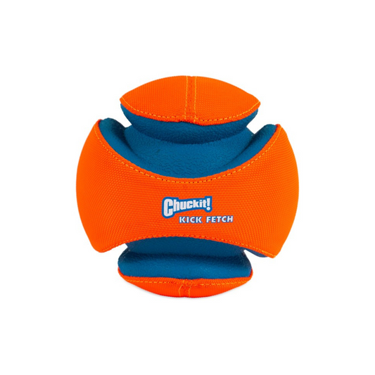 Chuckit! Kick Fetch Ball – Available in Small (15cm) & Large (20cm)