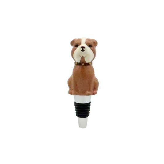 British Bulldog Wine Bottle Stopper