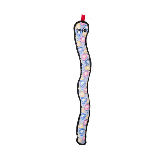 Rosewood Super Tough Snake, Durable Squeaky Dog Toy for Power Chewers