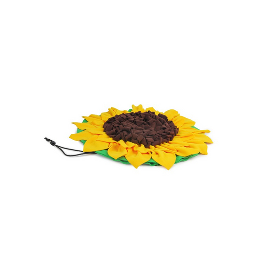 All For Paws Snuffle Puzzle Enrichment Sunflower Mat Toy