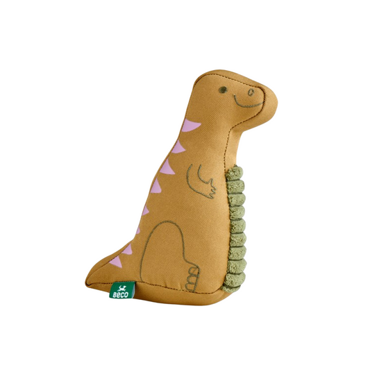 Beco Iguanodon Recycled Soft Dinosaur Dog Toy