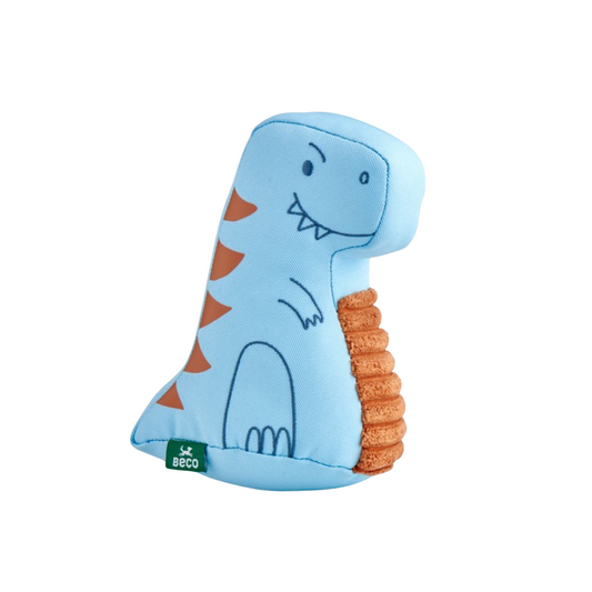 Beco T-Rex Recycled Soft Dinosaur Dog Toy