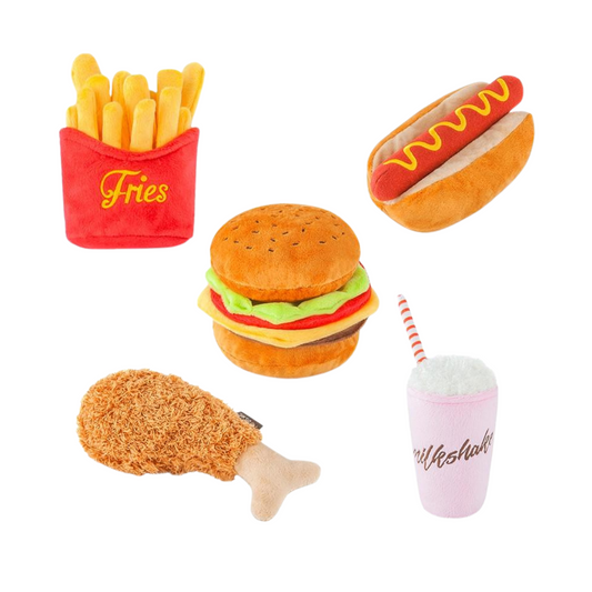 In Vogue Food & Drink Dog Toys