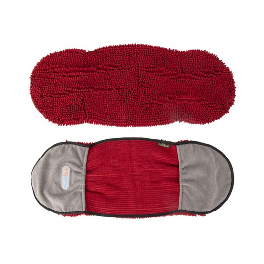 Scruffs Noodle Drying Towel, Super Absorbent Dog Towel, Available in Grey & Burgundy