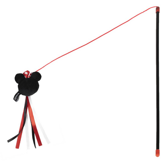 Minnie Mouse Cat Wand Toy