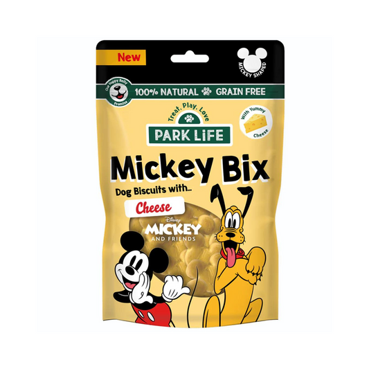 Park Life Mickey-Bix Dog Biscuits Cheese 100g