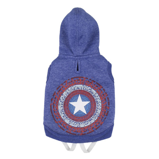 Captain America Dog Hoody Sweatshirt