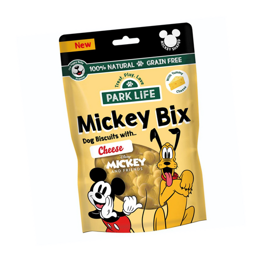Park Life Mickey-Bix Dog Biscuits Cheese 100g