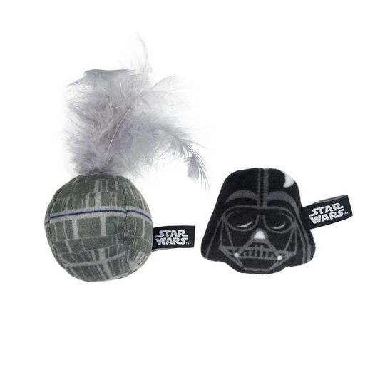 Star Wars Cat Toys, Darth Vader & D***h Star