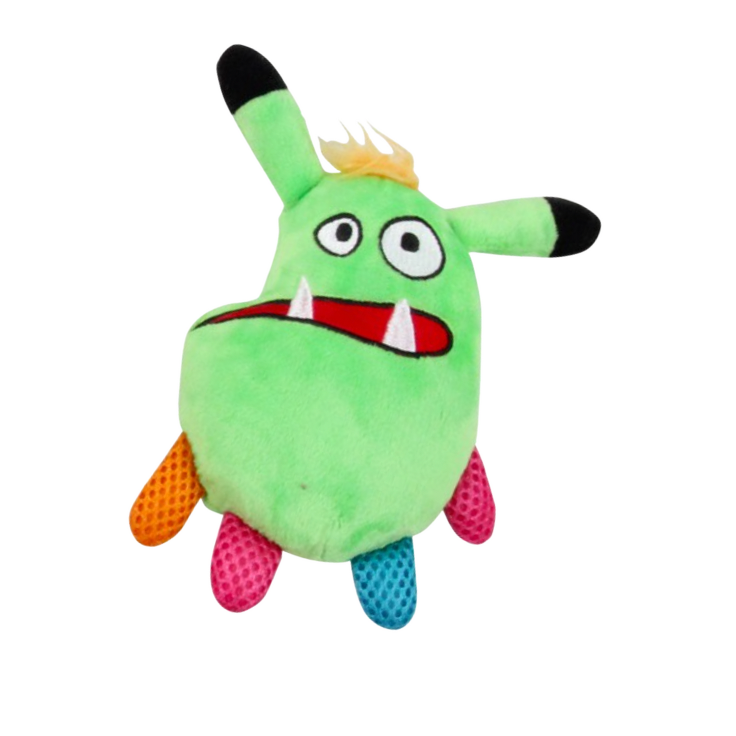 Pawise Little Monster Mint Squeaky Dog Toy