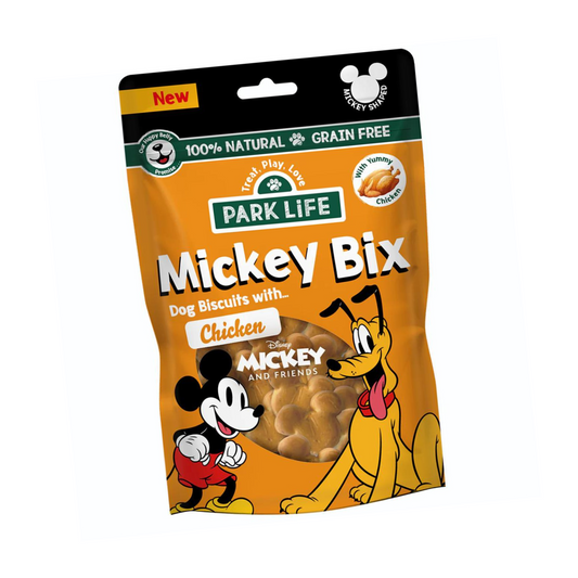 Park Life Mickey-Bix Dog Biscuits Chicken 100g