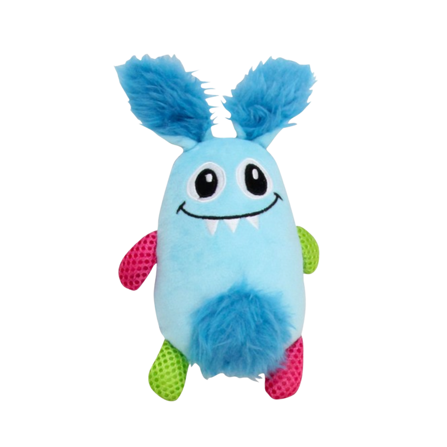 Pawise Little Monster Blue Squeaky Dog Toy