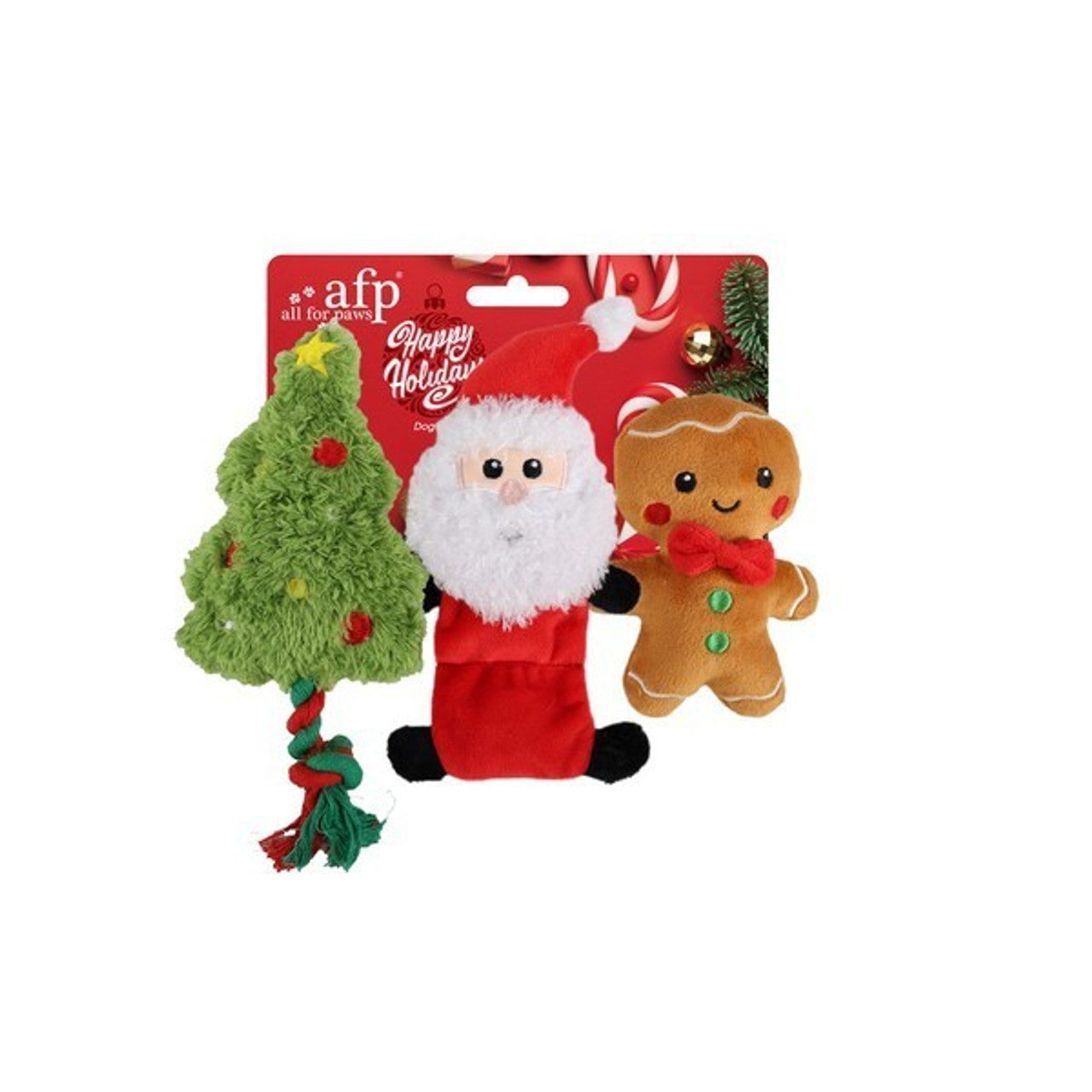 Ho Ho Ho Pack of 3 Christmas Toys