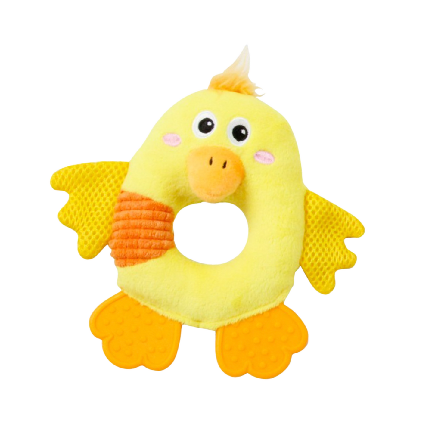 Pawise Hollow Chick Squeaky Dog Toy