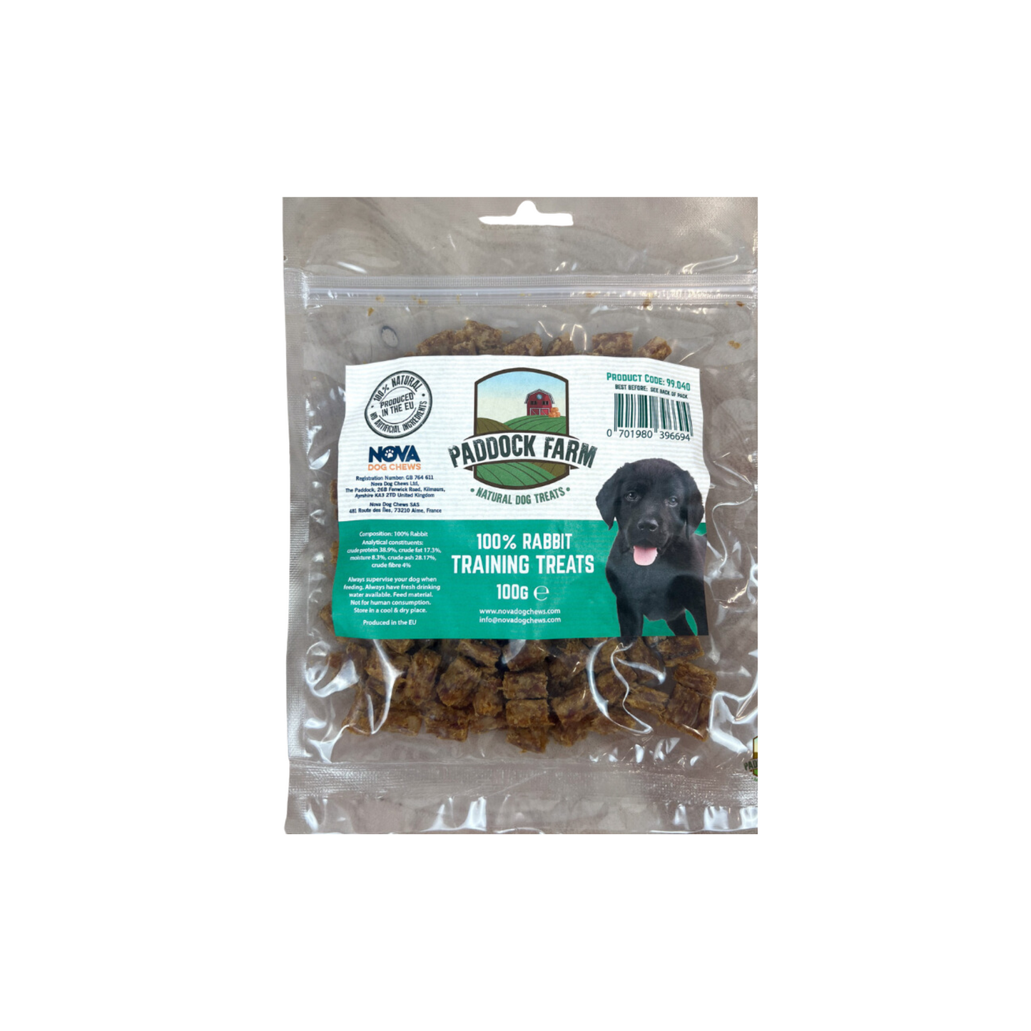 Paddock Farm 100% Natural Dog Training Treats, Available In 6 Flavours 100g & 1kg