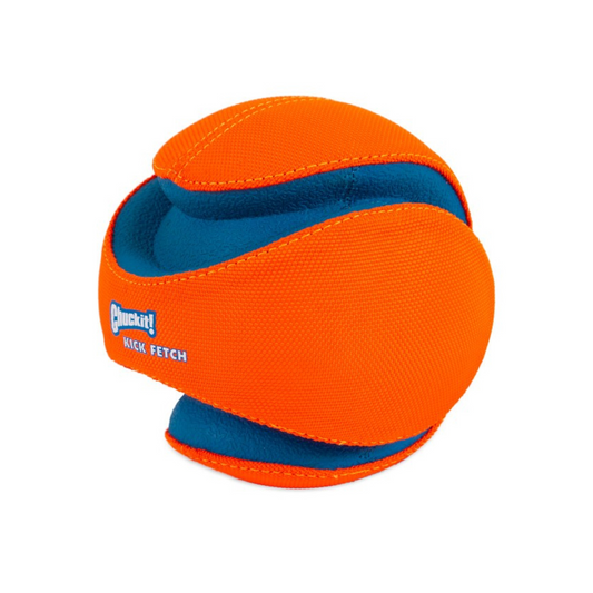 Chuckit! Kick Fetch Ball – Available in Small (15cm) & Large (20cm)
