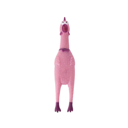 Squeaky Chicken Dog Toy