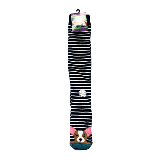 Knee High Wellington Boot Socks, 1 Pack, Size UK 4-7 / EUR 37-41