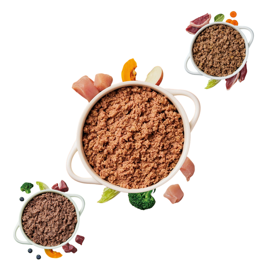 Nutriment Gently Steamed Food For Dogs Available in Duck, Chicken & Lamb Flavour, 395g per Tray