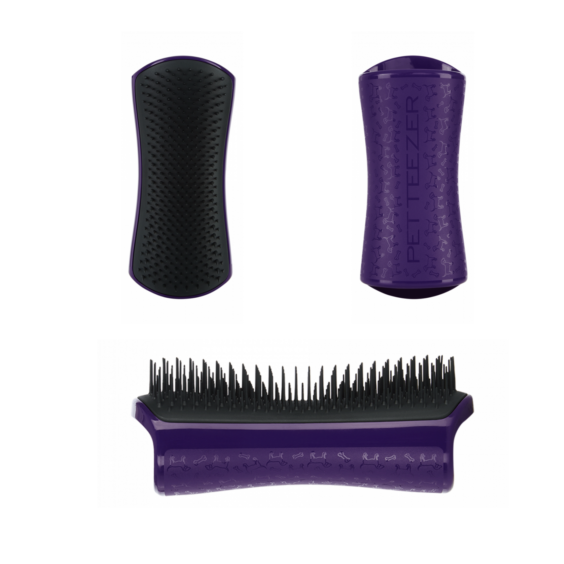 Pet teezer deshedding top dog grooming brush