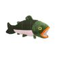 House of Paws Green Tweed Salmon Dog Toy