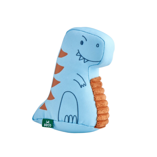 Beco T-Rex Recycled Soft Dinosaur Dog Toy