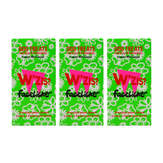 WZIS Facelicker Healthy Teeth & Breath Dog Treats, 50g