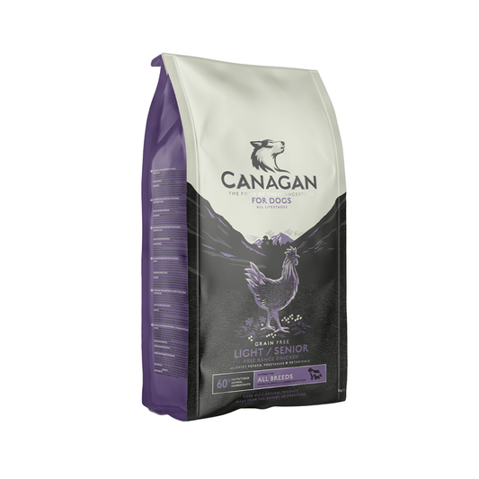 Canagan Light Senior Free Range Chicken Food for Dogs