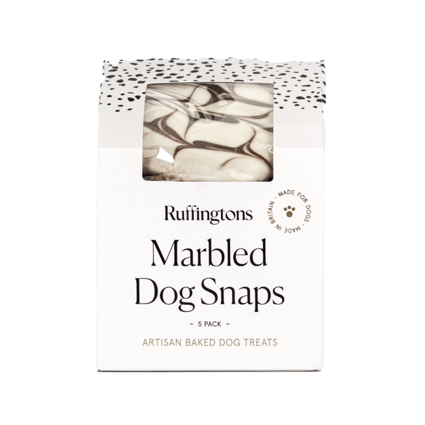 Ruffingtons Marbled Dog Snaps 5 Pack