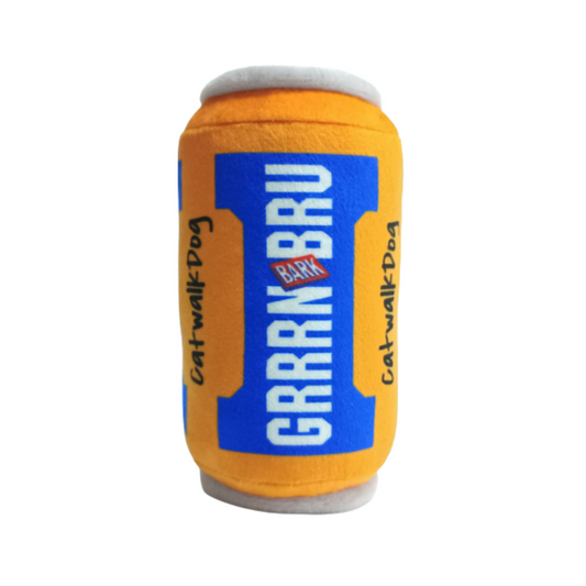 CatwalkDog Grrrn Bru Can Dog Toy
