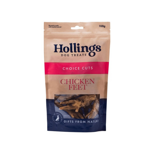 Hollings Chicken Feet, 100g
