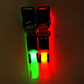 LED Dog Collar Available in 3 Sizes With 3 Settings, Battery INCLUDED, Orange