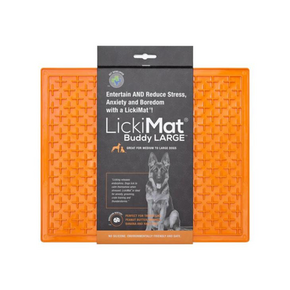 LickiMat Buddy Classic XL Dog Slow Feeder Food Mat (Extra Large)