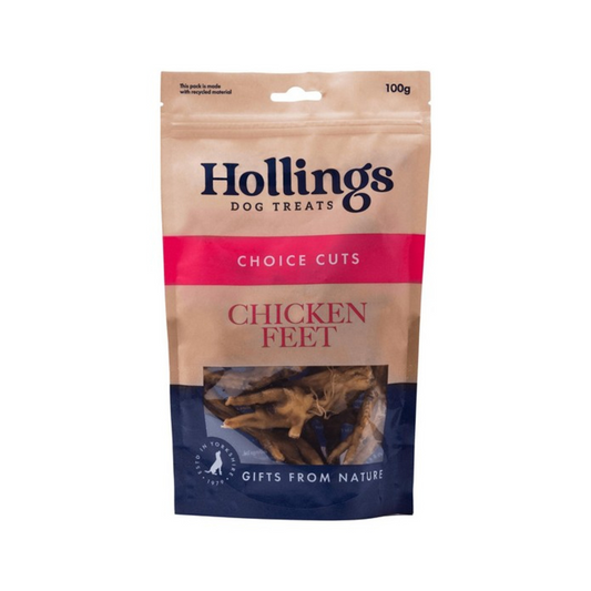 Hollings Chicken Feet, 100g