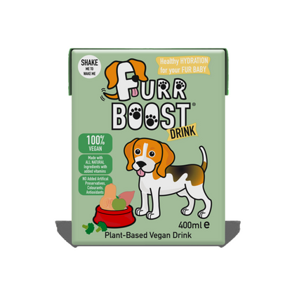 Furr Boost Drink & Food Topper For Dogs, Choose From 5 Flavours Beef, Chicken, Salmon, Vegetable & Venison