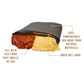 DogDoov Dog Bed, Calming Anti Anxiety Dog Bed, Available in Small, Medium & Large