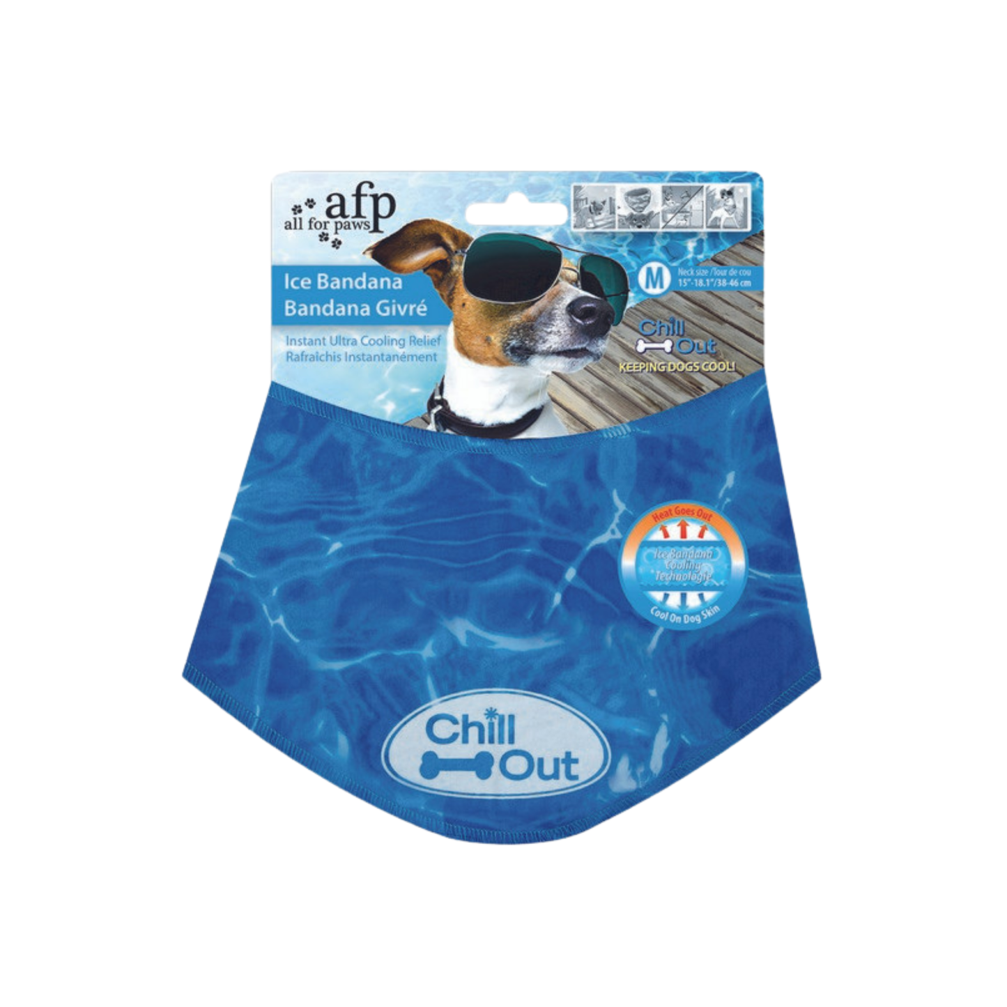 All For Paws Chill Out Ice Cooling Bandana
