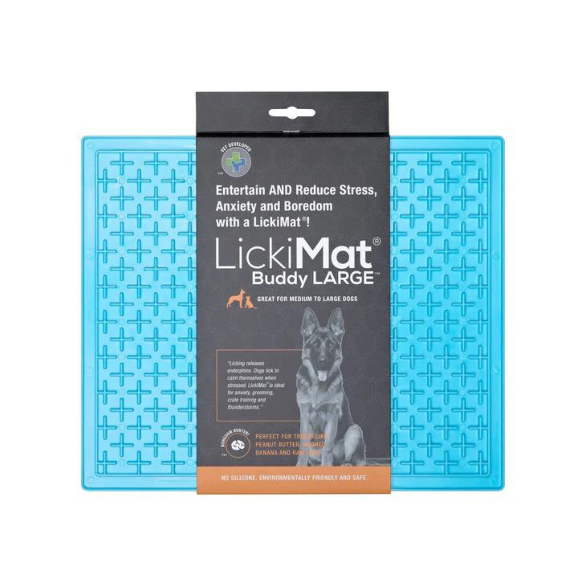 LickiMat Buddy Classic XL Dog Slow Feeder Food Mat Extra Large