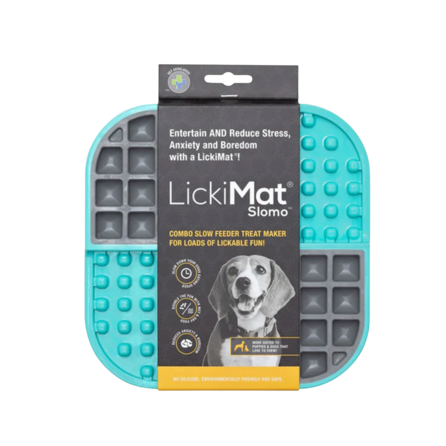 LickiMat Slomo Dog Slow Feeder Food Mat