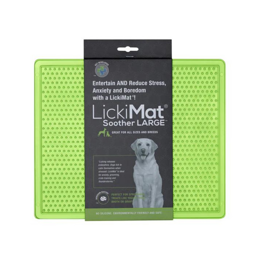 LickiMat Soother Classic XL Dog Slow Feeder Food Mat (Extra Large)