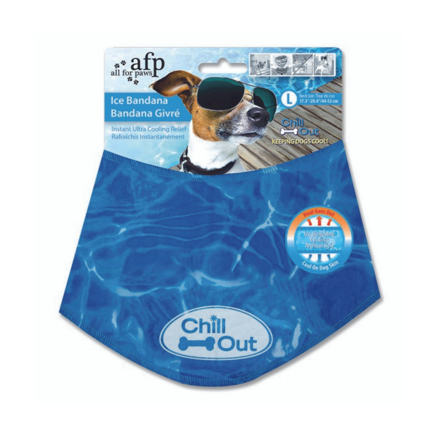 All For Paws Chill Out Ice Cooling Bandana