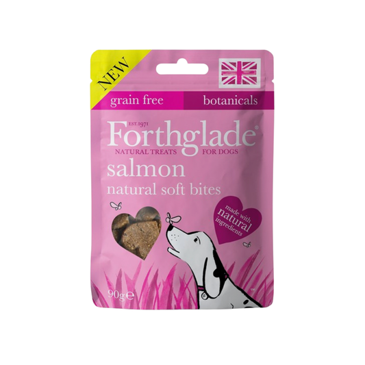 Forthglade Soft Bites Treats Salmon Grain Free 90g